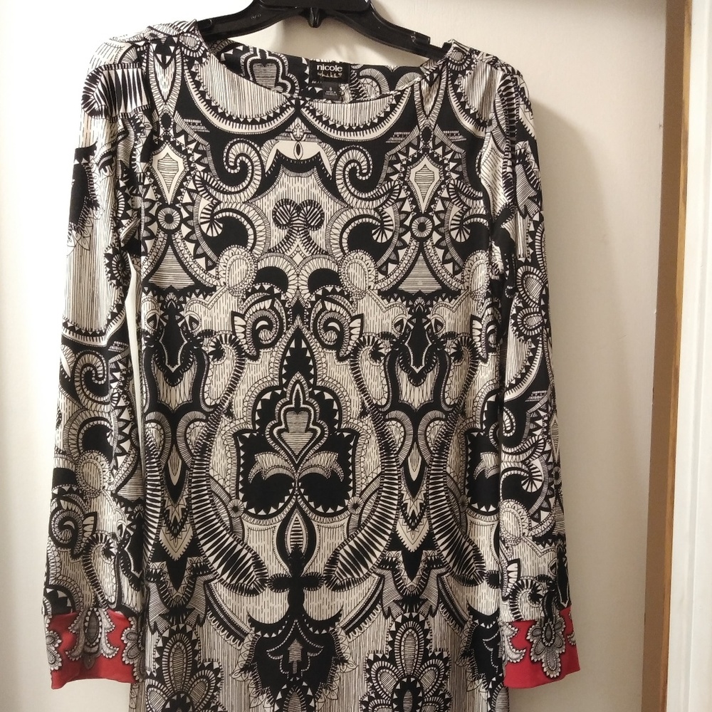 Black & White 'Nicole' Dress